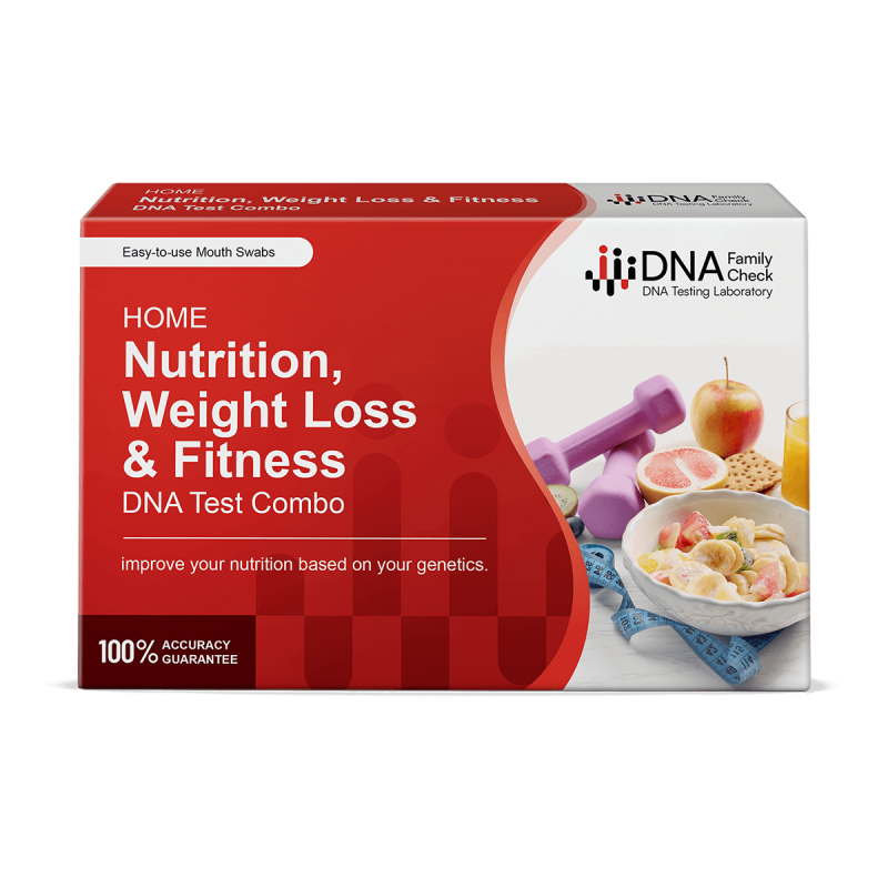 Nutrition, Weight Loss and Fitness DNA Test Combo