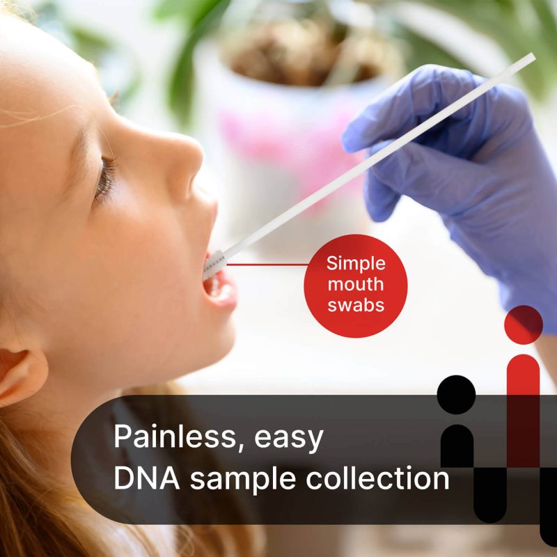 Easy Mouth Swab Collection  DNA Family Check