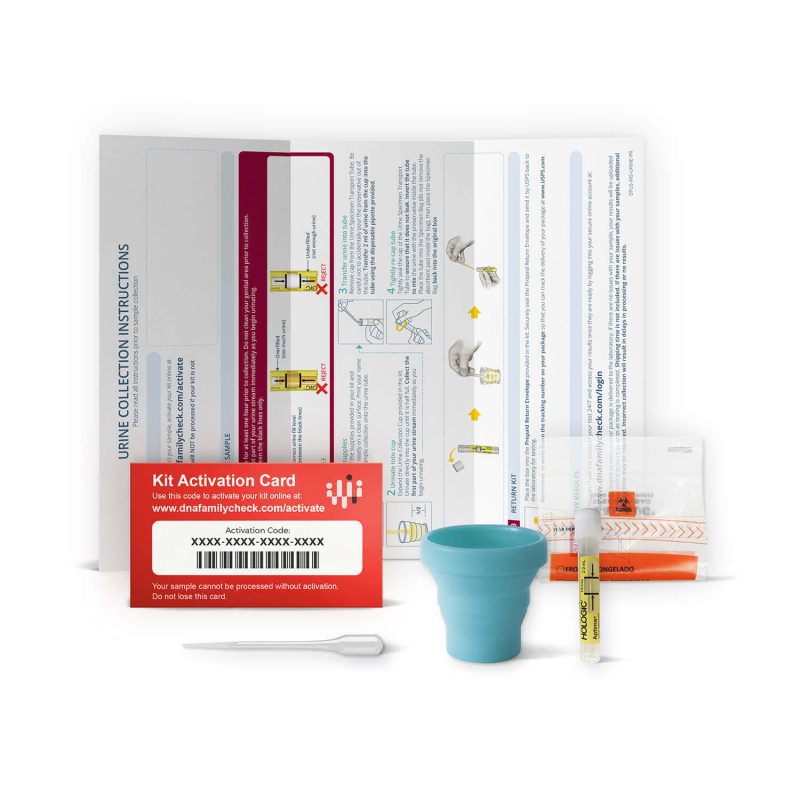 dnafamilycheck urine tests kit contents wb